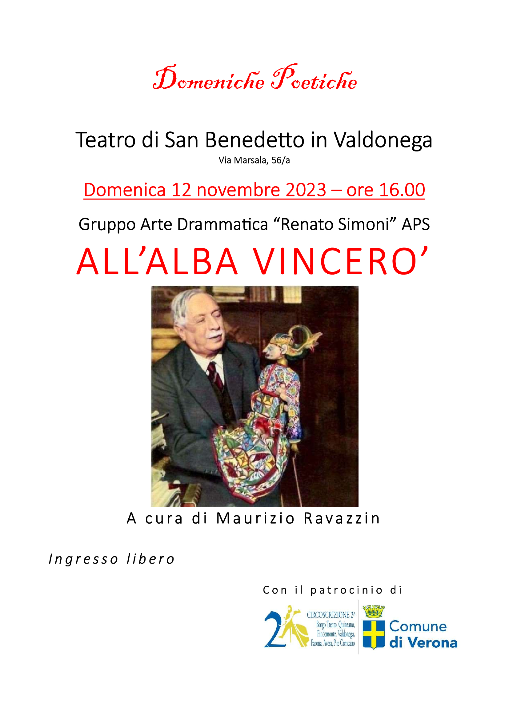 ALL'ALBA VINCERO'