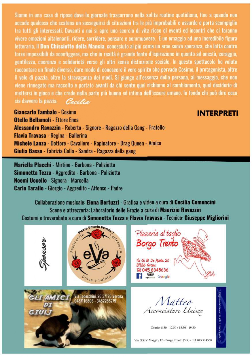 15 e 16 febbraio 2025 al Teatro Camploy - Verona